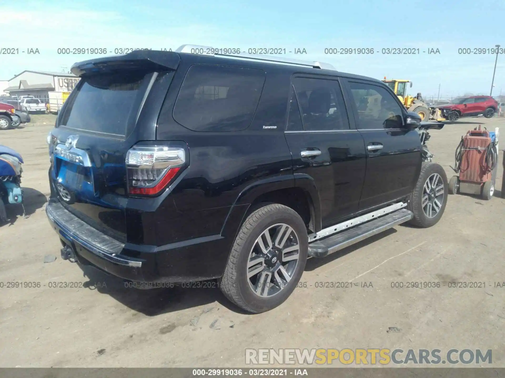 4 Фотография поврежденного автомобиля JTEBU5JR4L5765688 TOYOTA 4RUNNER 2020