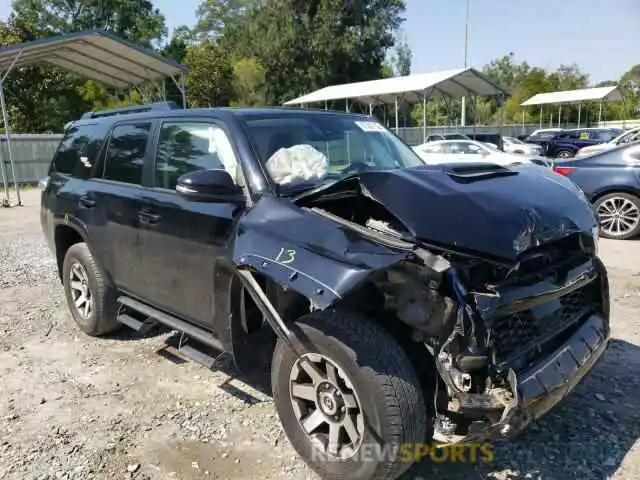 1 Photograph of a damaged car JTEBU5JR4L5766307 TOYOTA 4RUNNER 2020