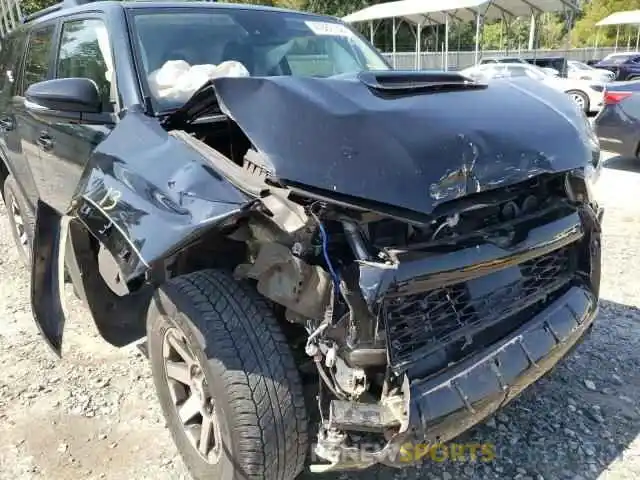 9 Photograph of a damaged car JTEBU5JR4L5766307 TOYOTA 4RUNNER 2020