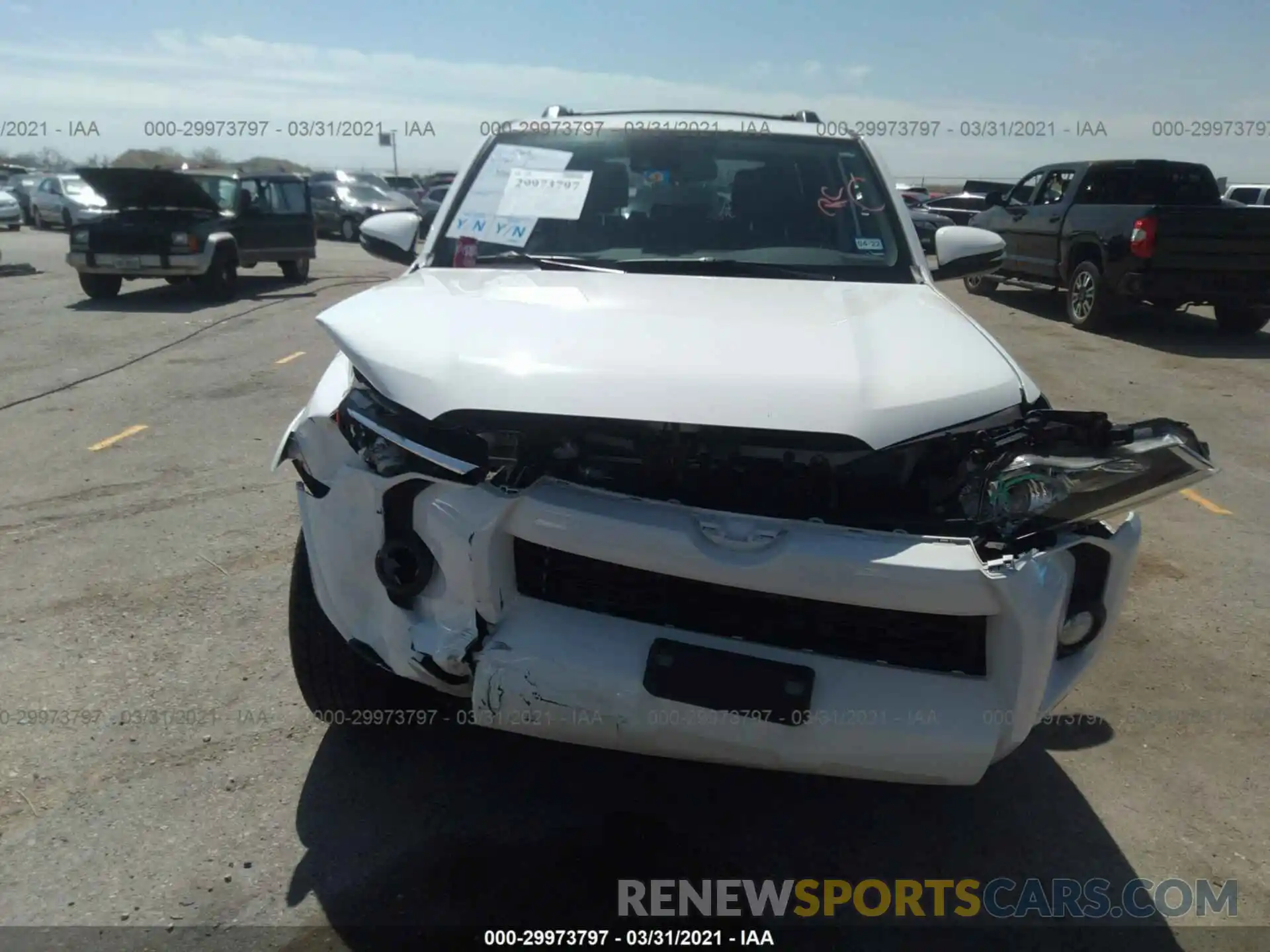 6 Photograph of a damaged car JTEBU5JR4L5769353 TOYOTA 4RUNNER 2020