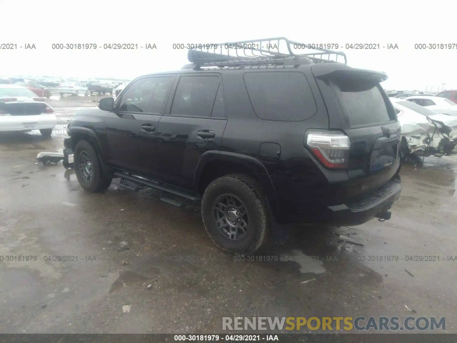 3 Фотография поврежденного автомобиля JTEBU5JR4L5787433 TOYOTA 4RUNNER 2020