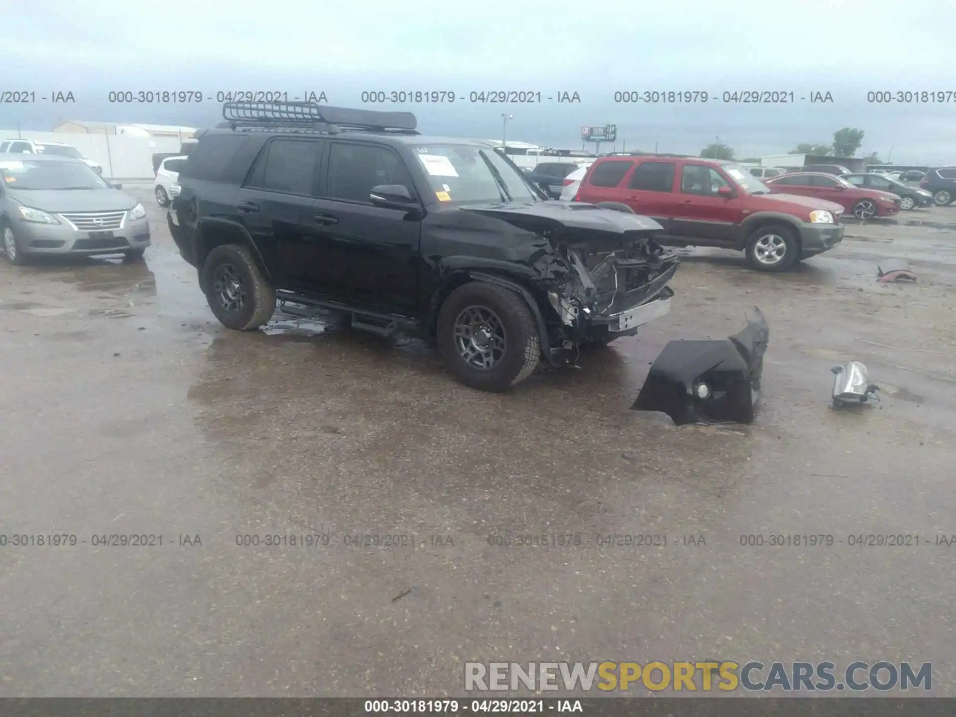 6 Photograph of a damaged car JTEBU5JR4L5787433 TOYOTA 4RUNNER 2020