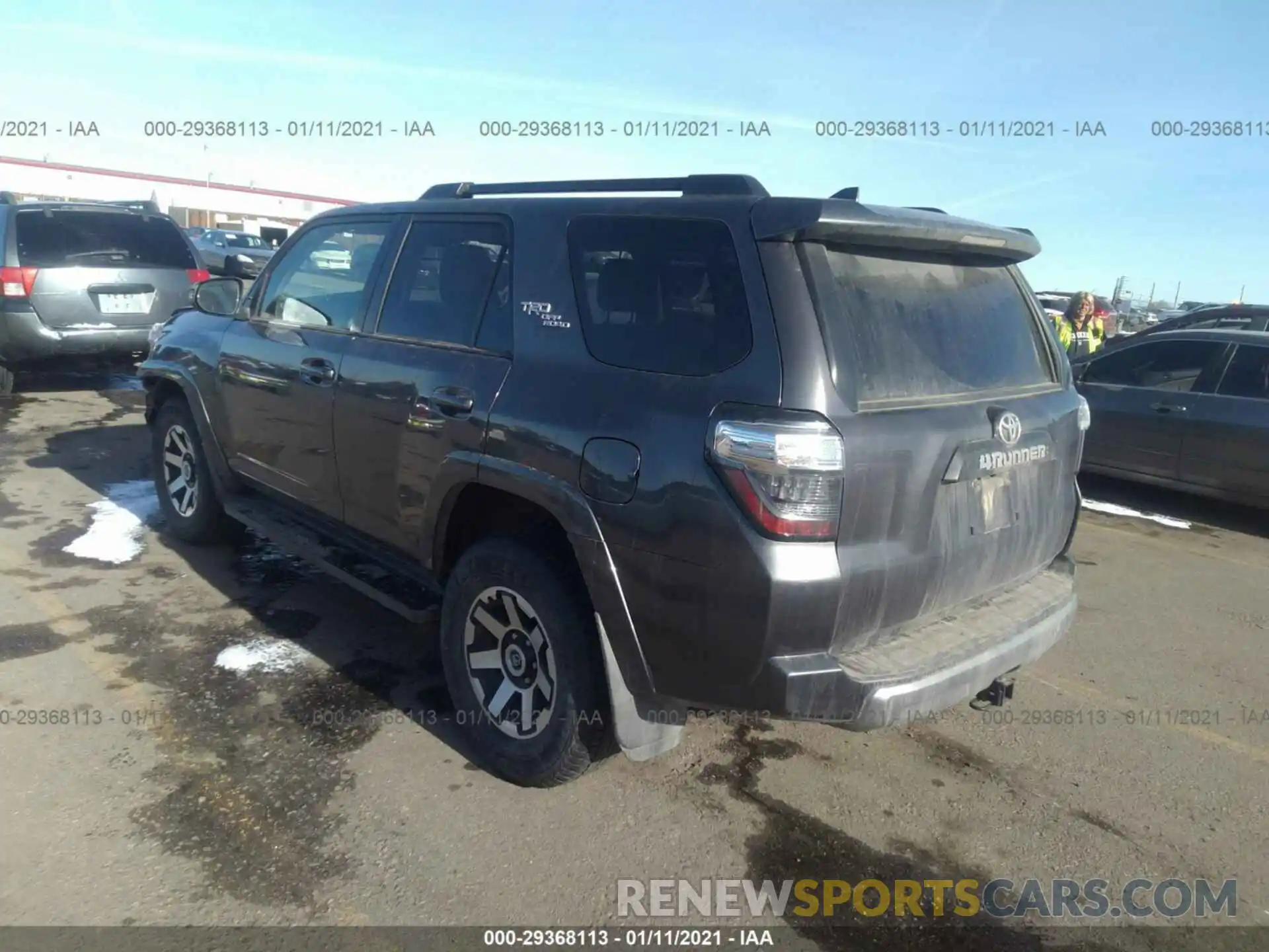 3 Photograph of a damaged car JTEBU5JR4L5789361 TOYOTA 4RUNNER 2020