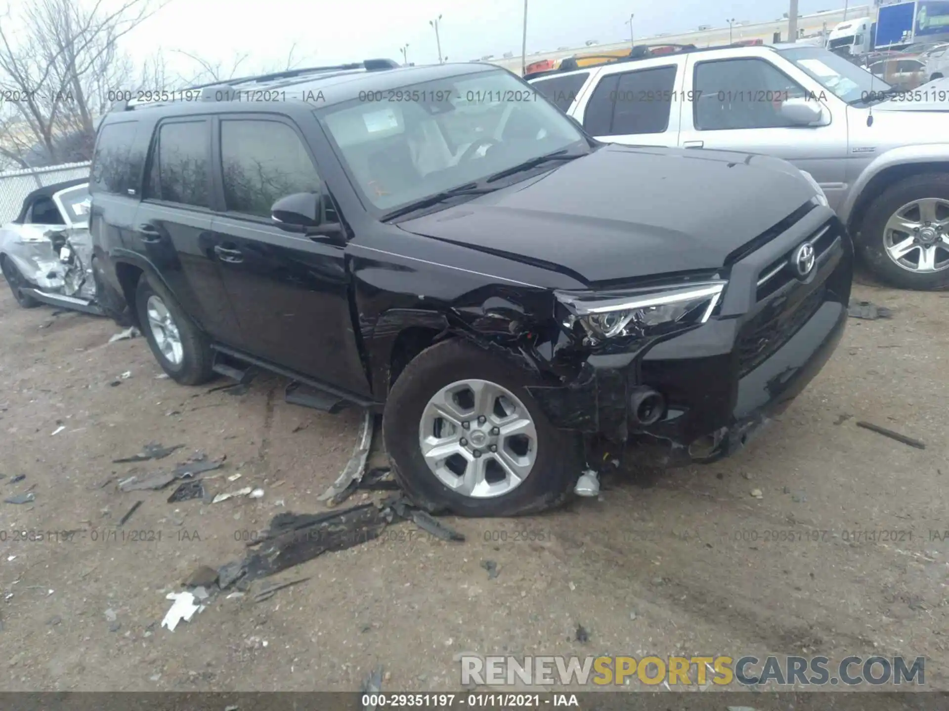 6 Photograph of a damaged car JTEBU5JR4L5789733 TOYOTA 4RUNNER 2020