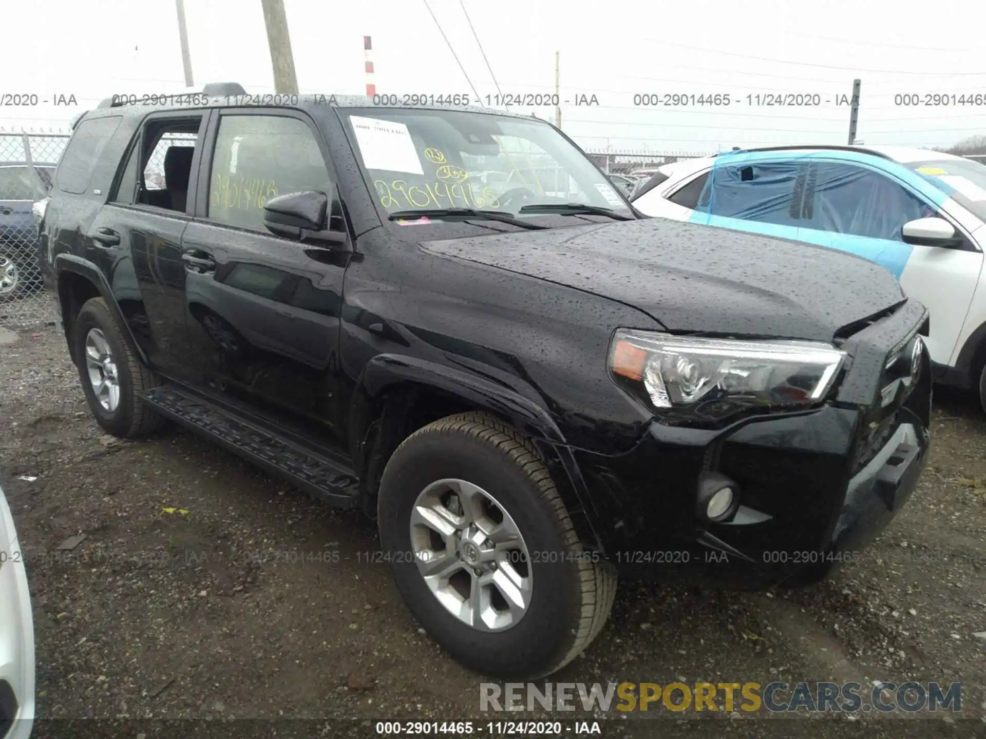 1 Фотография поврежденного автомобиля JTEBU5JR4L5796536 TOYOTA 4RUNNER 2020