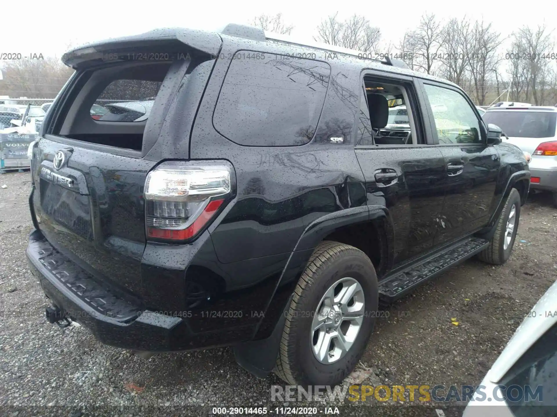 4 Фотография поврежденного автомобиля JTEBU5JR4L5796536 TOYOTA 4RUNNER 2020