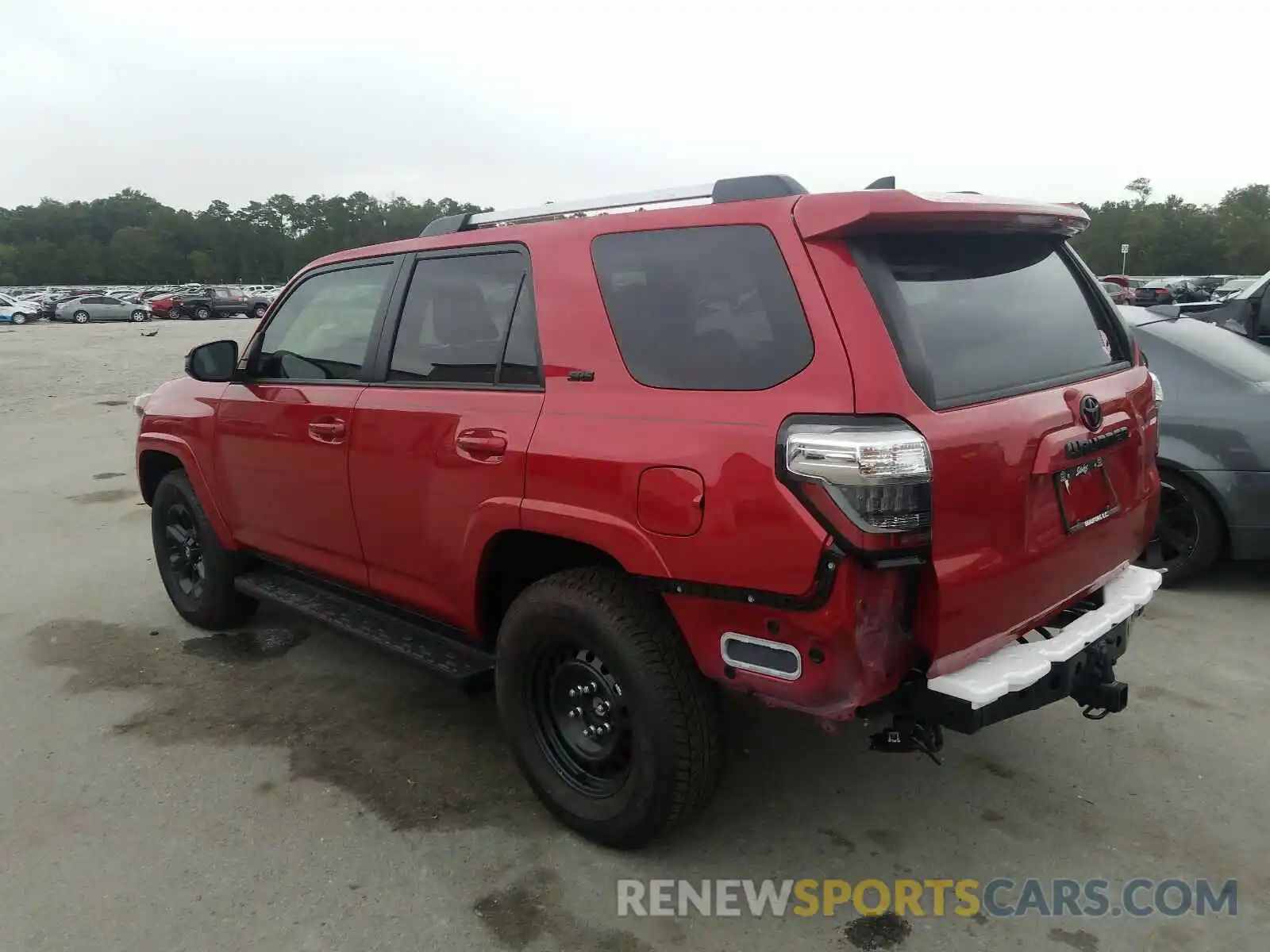 3 Photograph of a damaged car JTEBU5JR4L5797993 TOYOTA 4RUNNER 2020