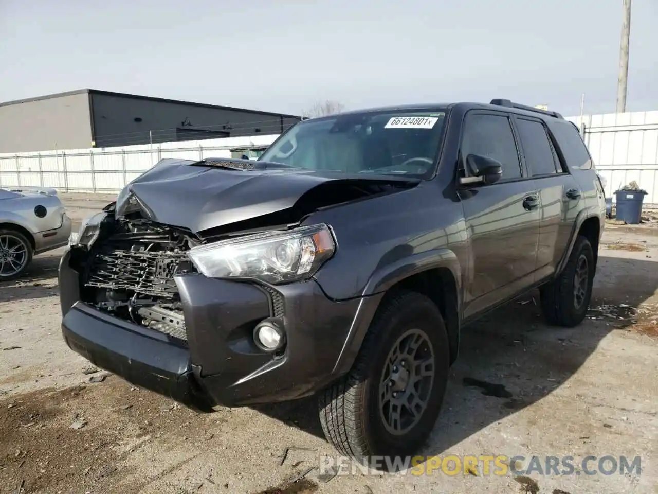 2 Photograph of a damaged car JTEBU5JR4L5804604 TOYOTA 4RUNNER 2020