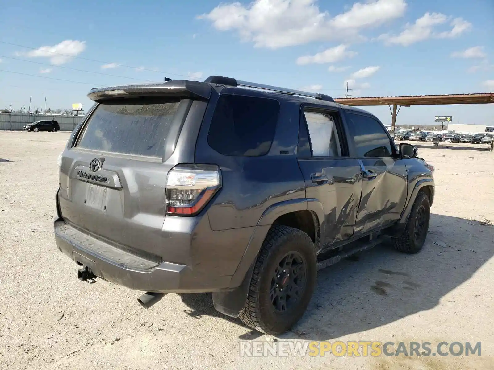 4 Photograph of a damaged car JTEBU5JR4L5812122 TOYOTA 4RUNNER 2020