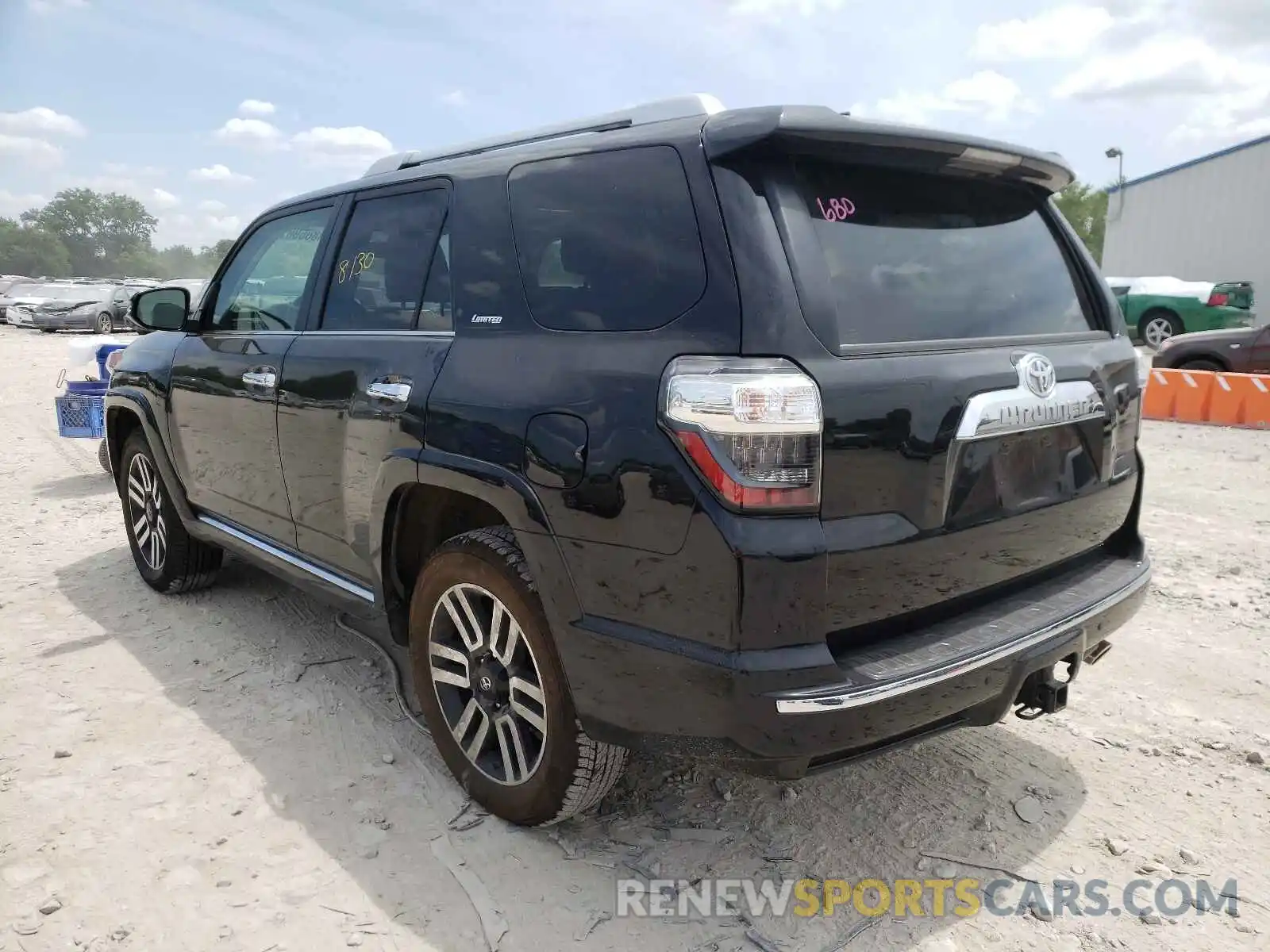 3 Фотография поврежденного автомобиля JTEBU5JR4L5829308 TOYOTA 4RUNNER 2020