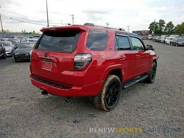 4 Photograph of a damaged car JTEBU5JR4L5834055 TOYOTA 4RUNNER 2020