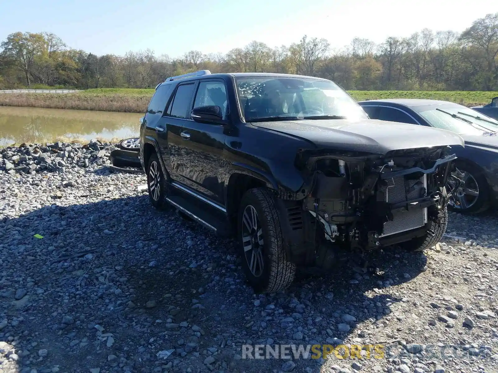 1 Photograph of a damaged car JTEBU5JR5L5739990 TOYOTA 4RUNNER 2020