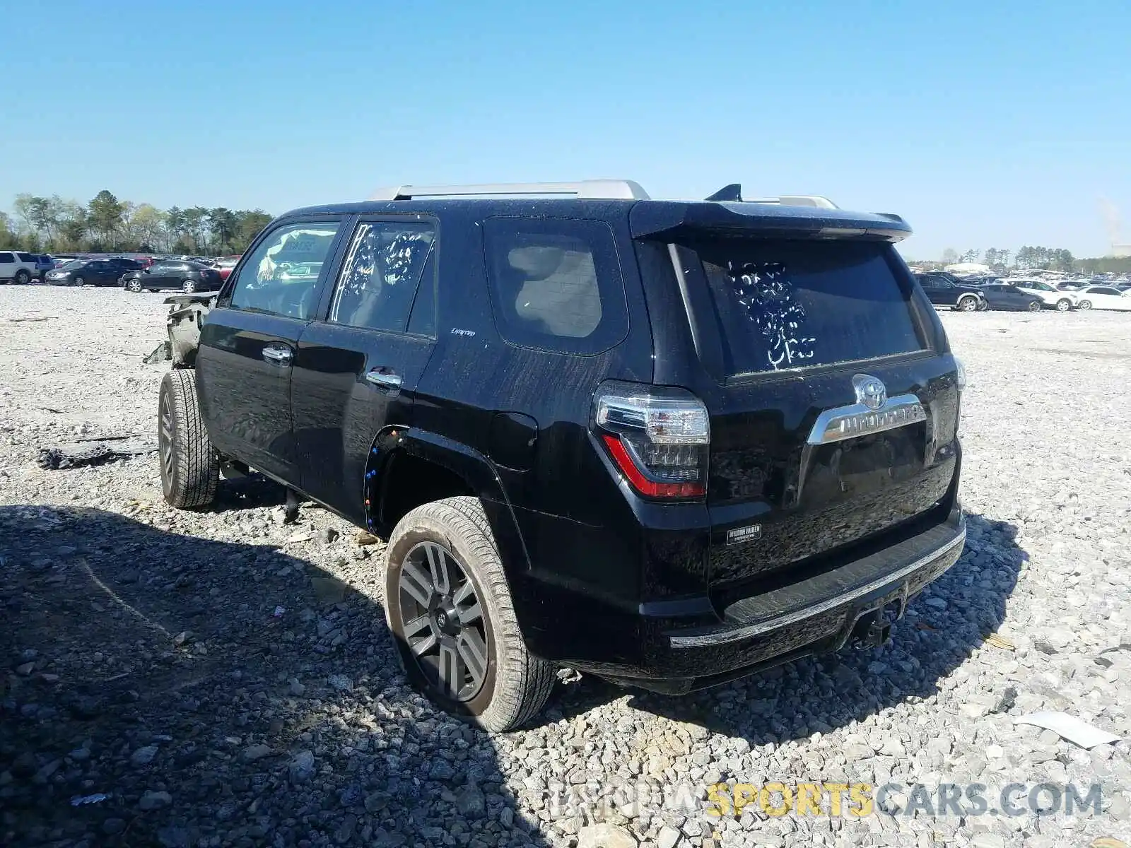 3 Photograph of a damaged car JTEBU5JR5L5739990 TOYOTA 4RUNNER 2020