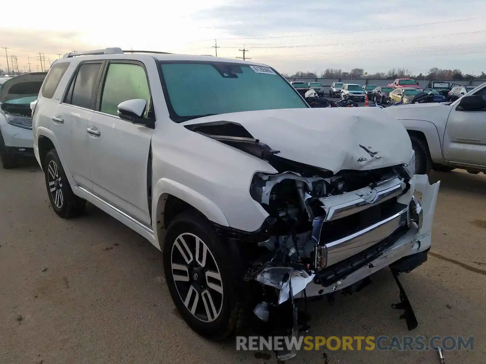 1 Photograph of a damaged car JTEBU5JR5L5742274 TOYOTA 4RUNNER 2020