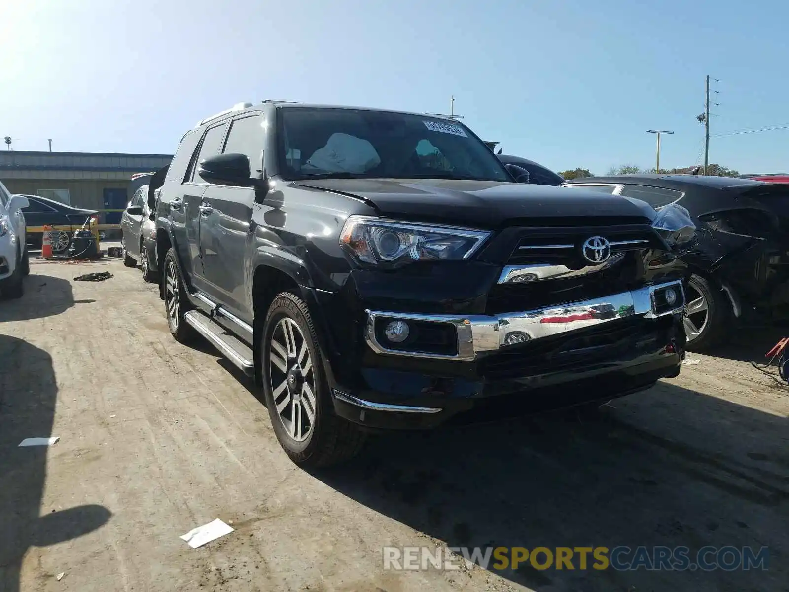 1 Photograph of a damaged car JTEBU5JR5L5764596 TOYOTA 4RUNNER 2020