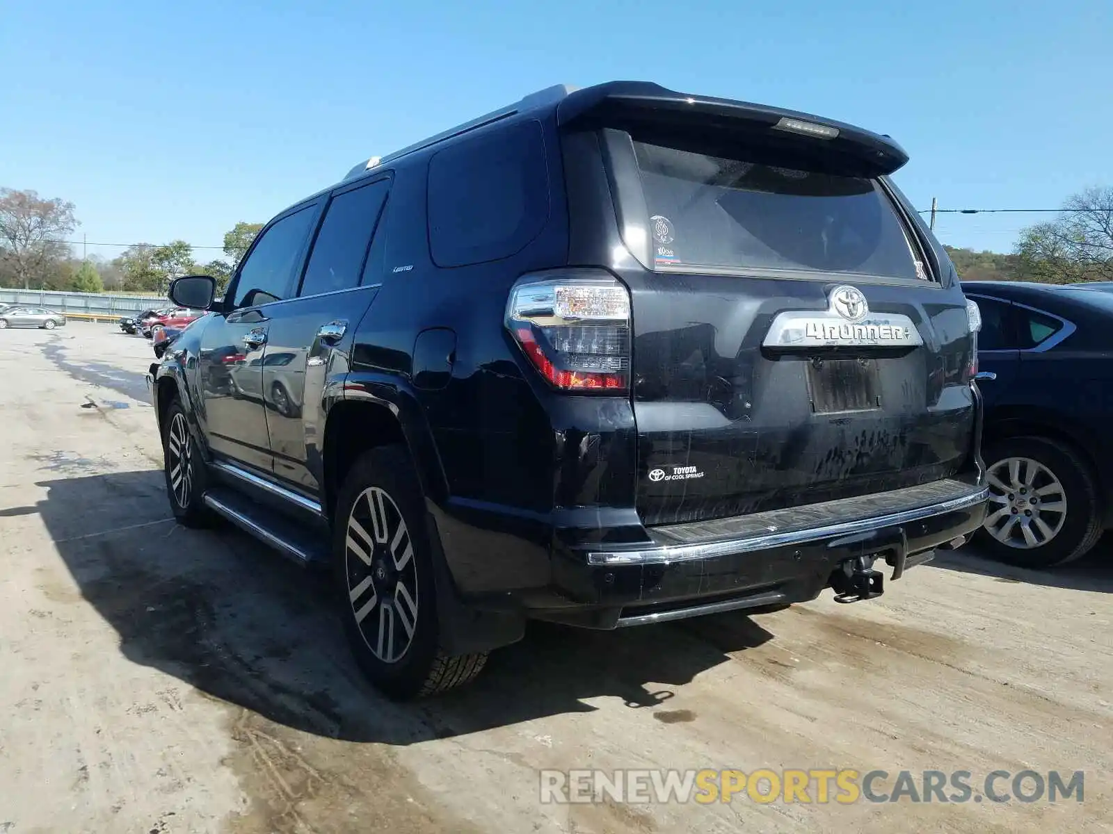 3 Photograph of a damaged car JTEBU5JR5L5764596 TOYOTA 4RUNNER 2020