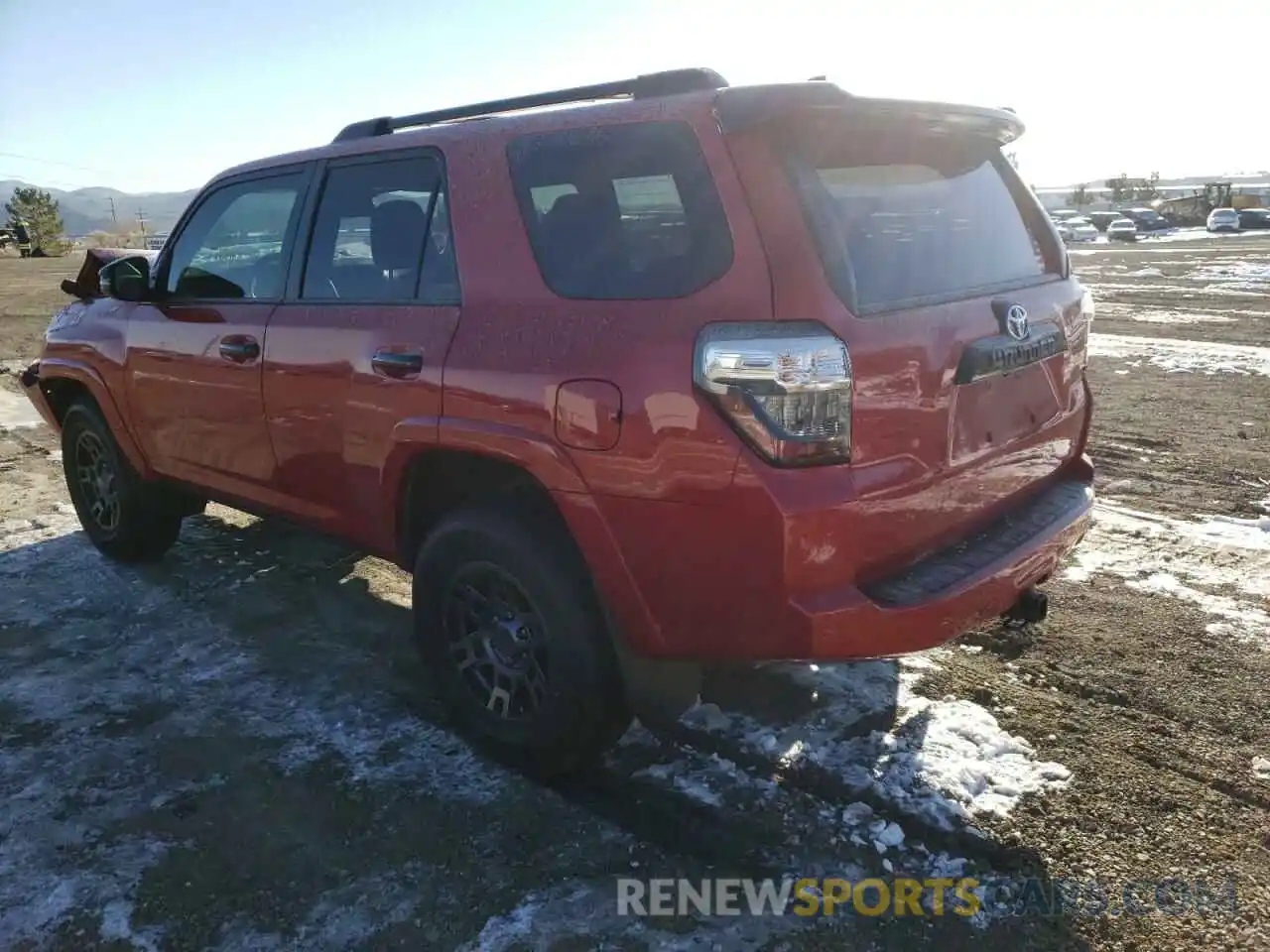 3 Photograph of a damaged car JTEBU5JR5L5768275 TOYOTA 4RUNNER 2020