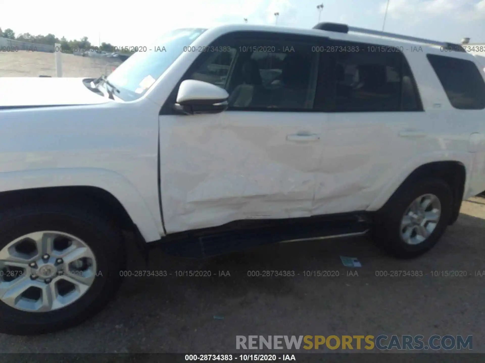 6 Photograph of a damaged car JTEBU5JR5L5775145 TOYOTA 4RUNNER 2020