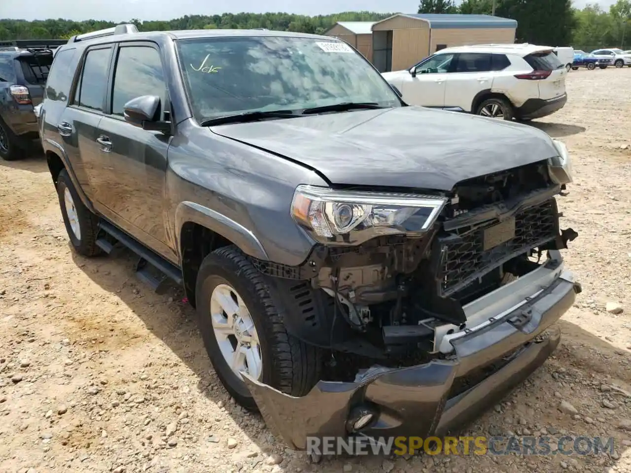 1 Photograph of a damaged car JTEBU5JR5L5786663 TOYOTA 4RUNNER 2020