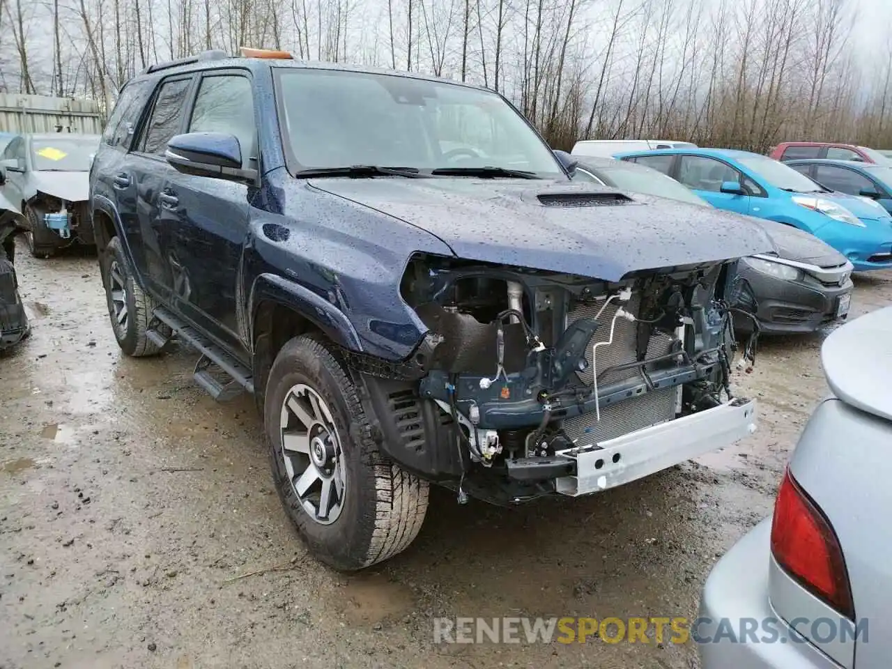 1 Photograph of a damaged car JTEBU5JR5L5790387 TOYOTA 4RUNNER 2020