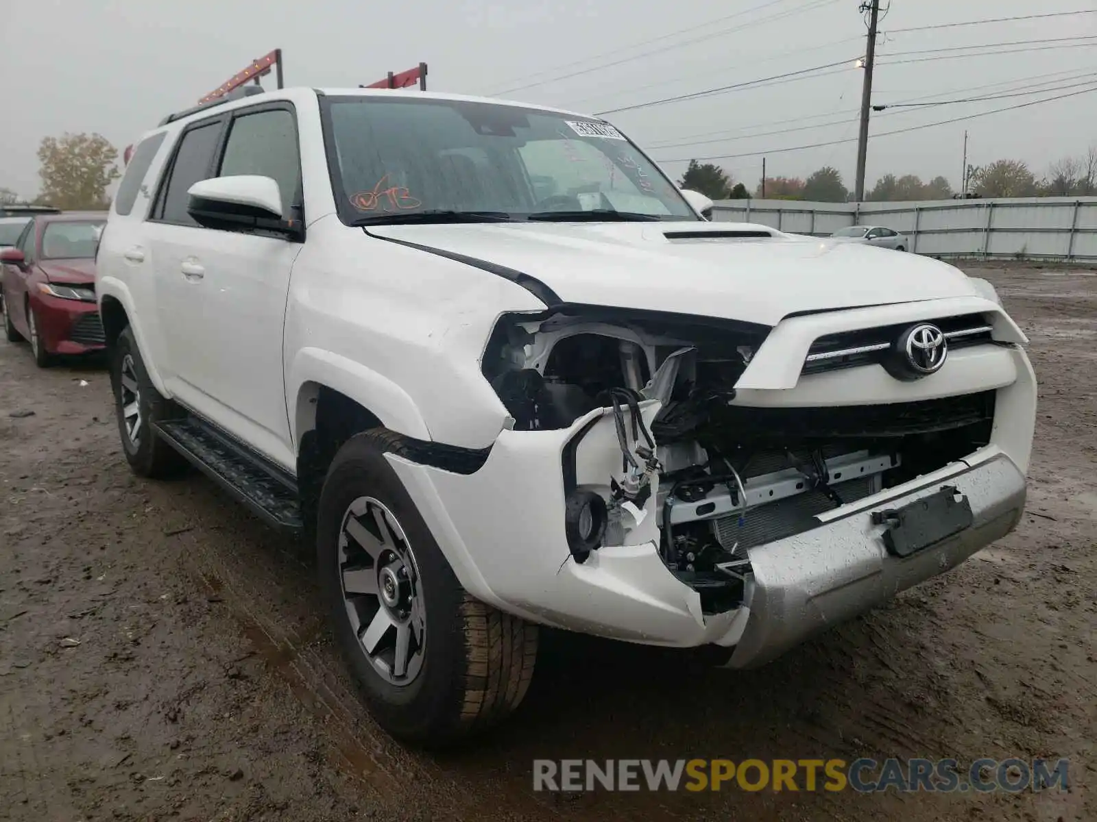 1 Photograph of a damaged car JTEBU5JR5L5794276 TOYOTA 4RUNNER 2020