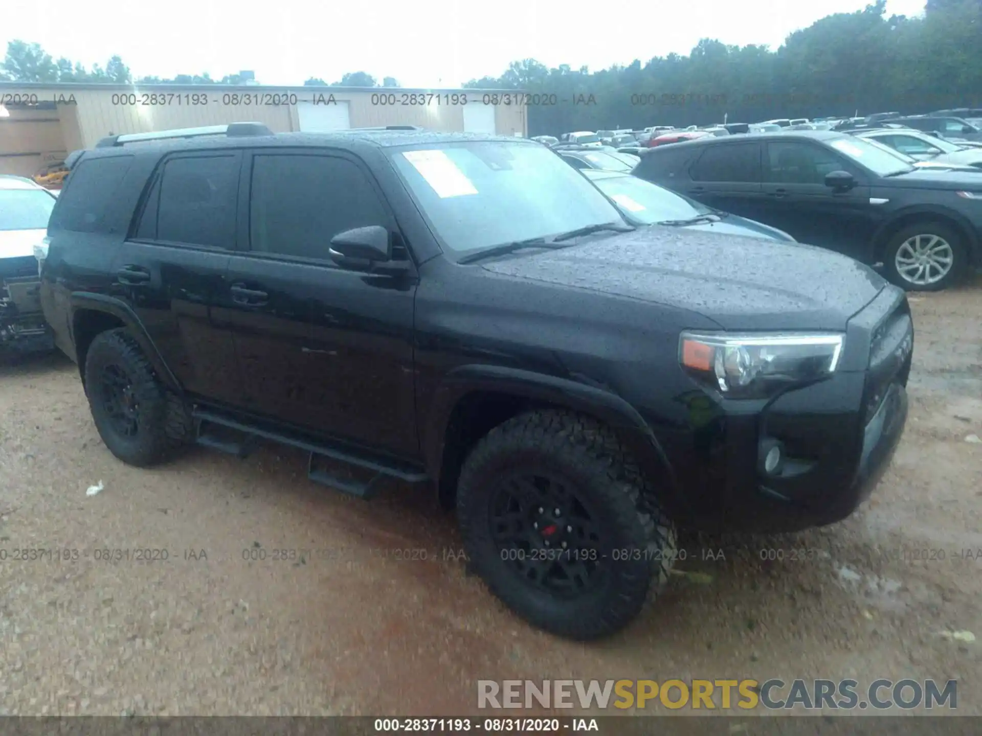 1 Photograph of a damaged car JTEBU5JR5L5796206 TOYOTA 4RUNNER 2020