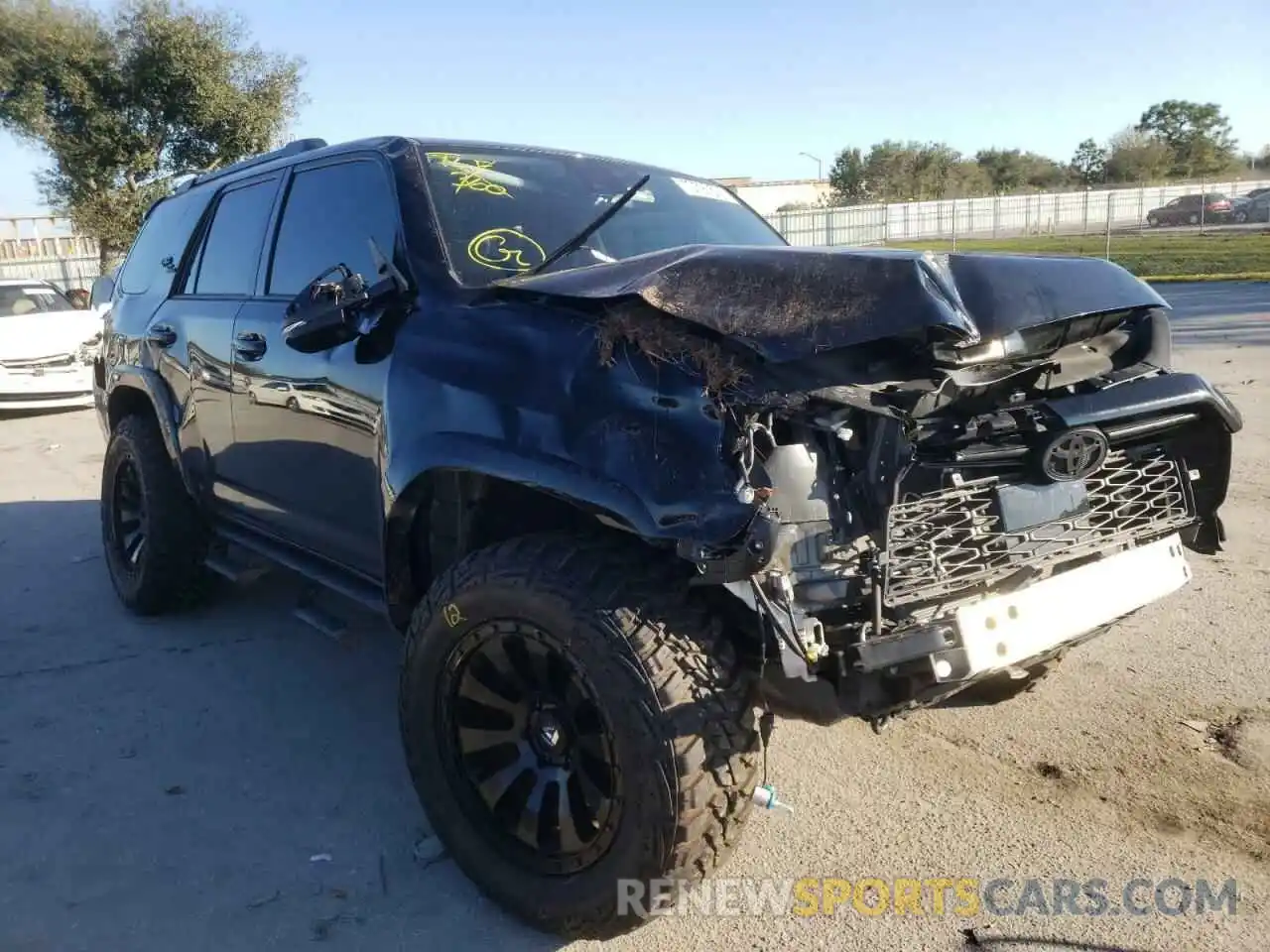 1 Photograph of a damaged car JTEBU5JR5L5805180 TOYOTA 4RUNNER 2020