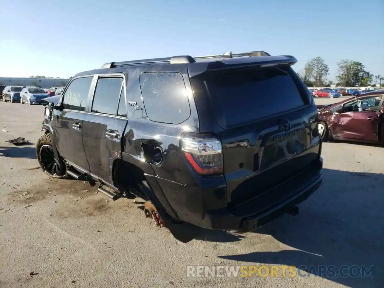 3 Photograph of a damaged car JTEBU5JR5L5805180 TOYOTA 4RUNNER 2020