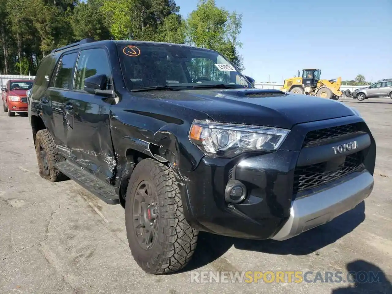 1 Photograph of a damaged car JTEBU5JR5L5805275 TOYOTA 4RUNNER 2020