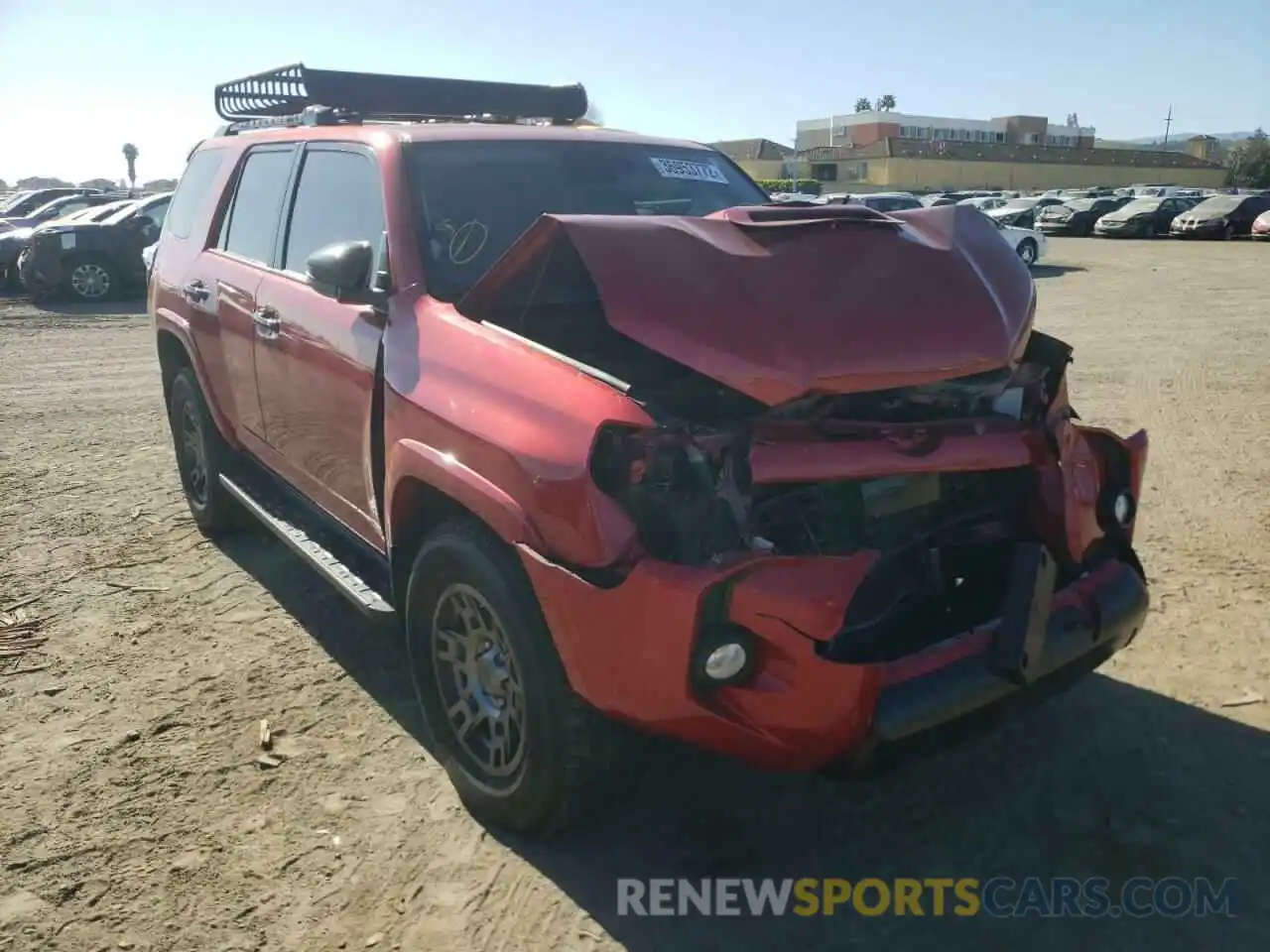 1 Photograph of a damaged car JTEBU5JR5L5806345 TOYOTA 4RUNNER 2020