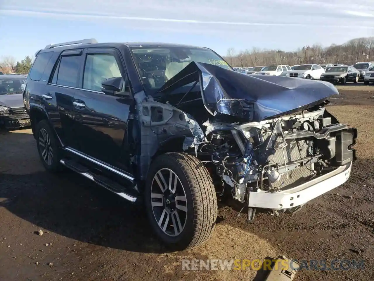 1 Photograph of a damaged car JTEBU5JR5L5816437 TOYOTA 4RUNNER 2020