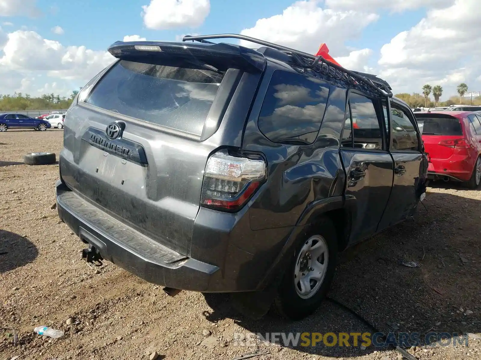 4 Photograph of a damaged car JTEBU5JR5L5816549 TOYOTA 4RUNNER 2020