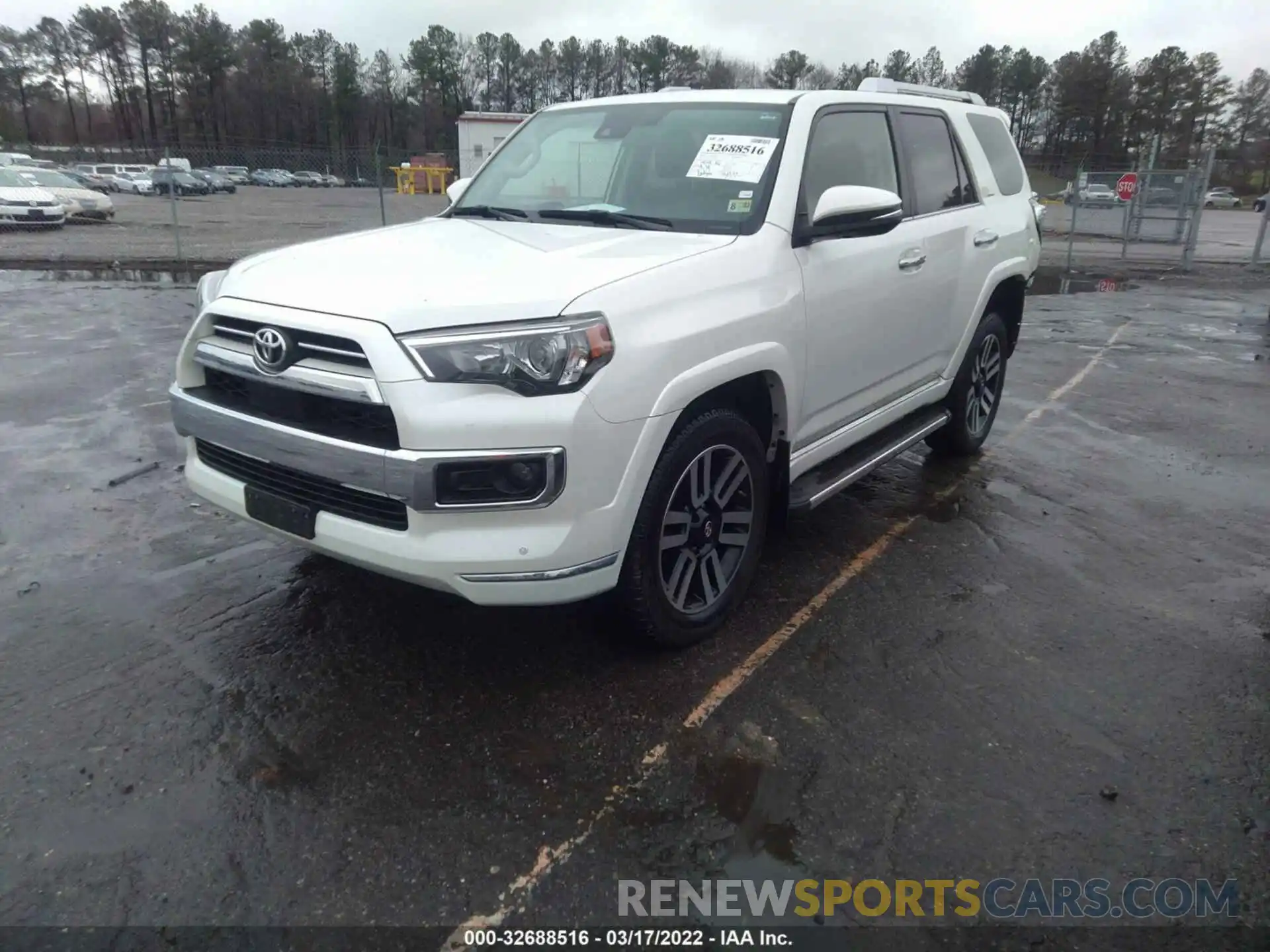 2 Photograph of a damaged car JTEBU5JR5L5817605 TOYOTA 4RUNNER 2020