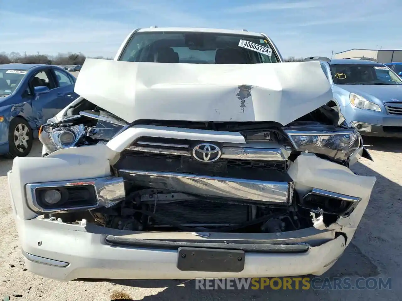 5 Photograph of a damaged car JTEBU5JR5L5820455 TOYOTA 4RUNNER 2020