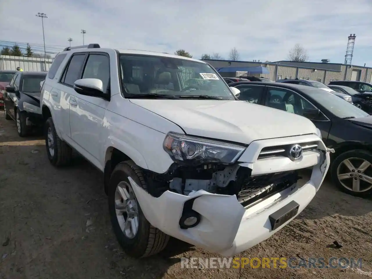 1 Photograph of a damaged car JTEBU5JR5L5835683 TOYOTA 4RUNNER 2020