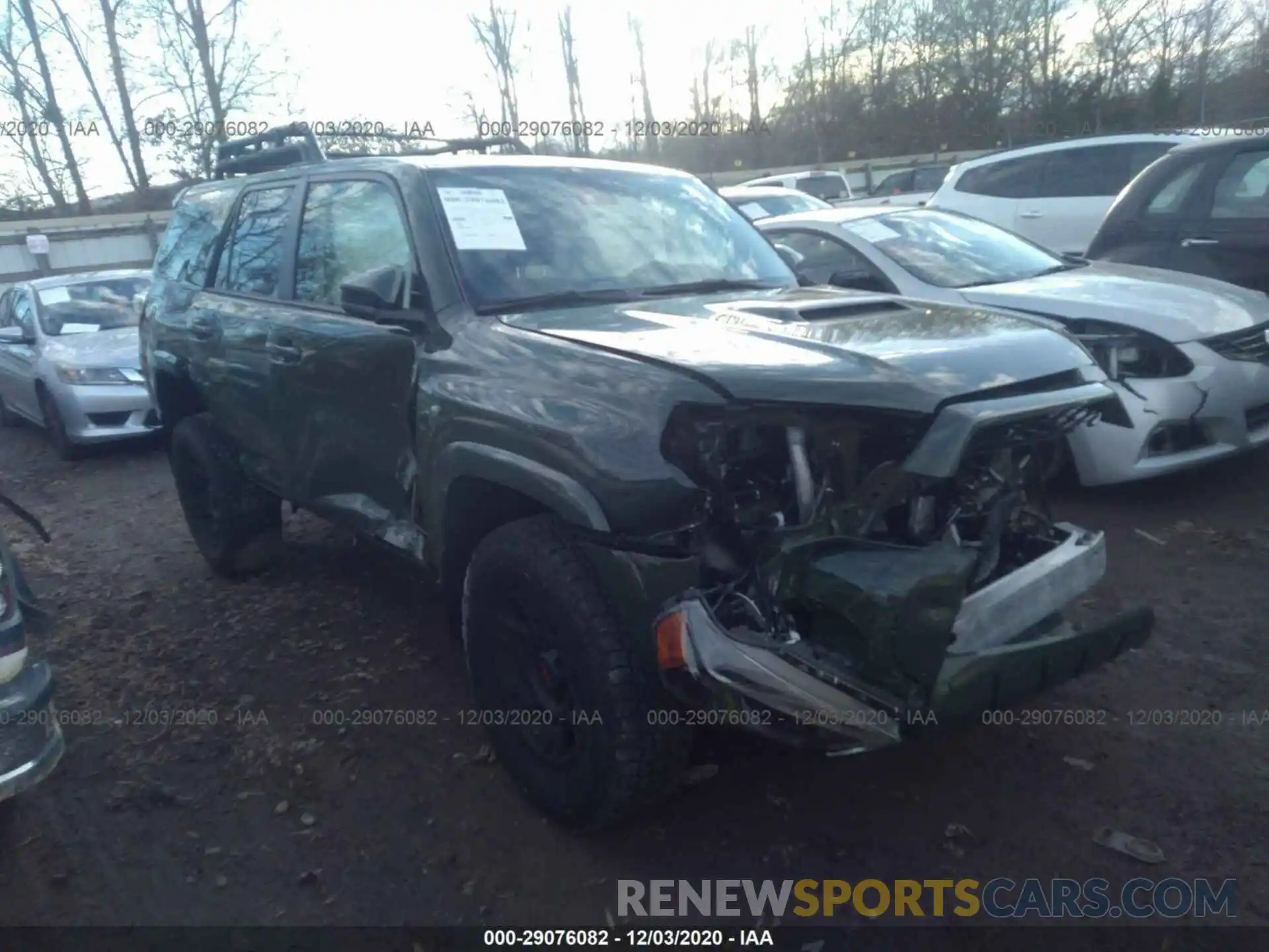 1 Photograph of a damaged car JTEBU5JR5L5836266 TOYOTA 4RUNNER 2020