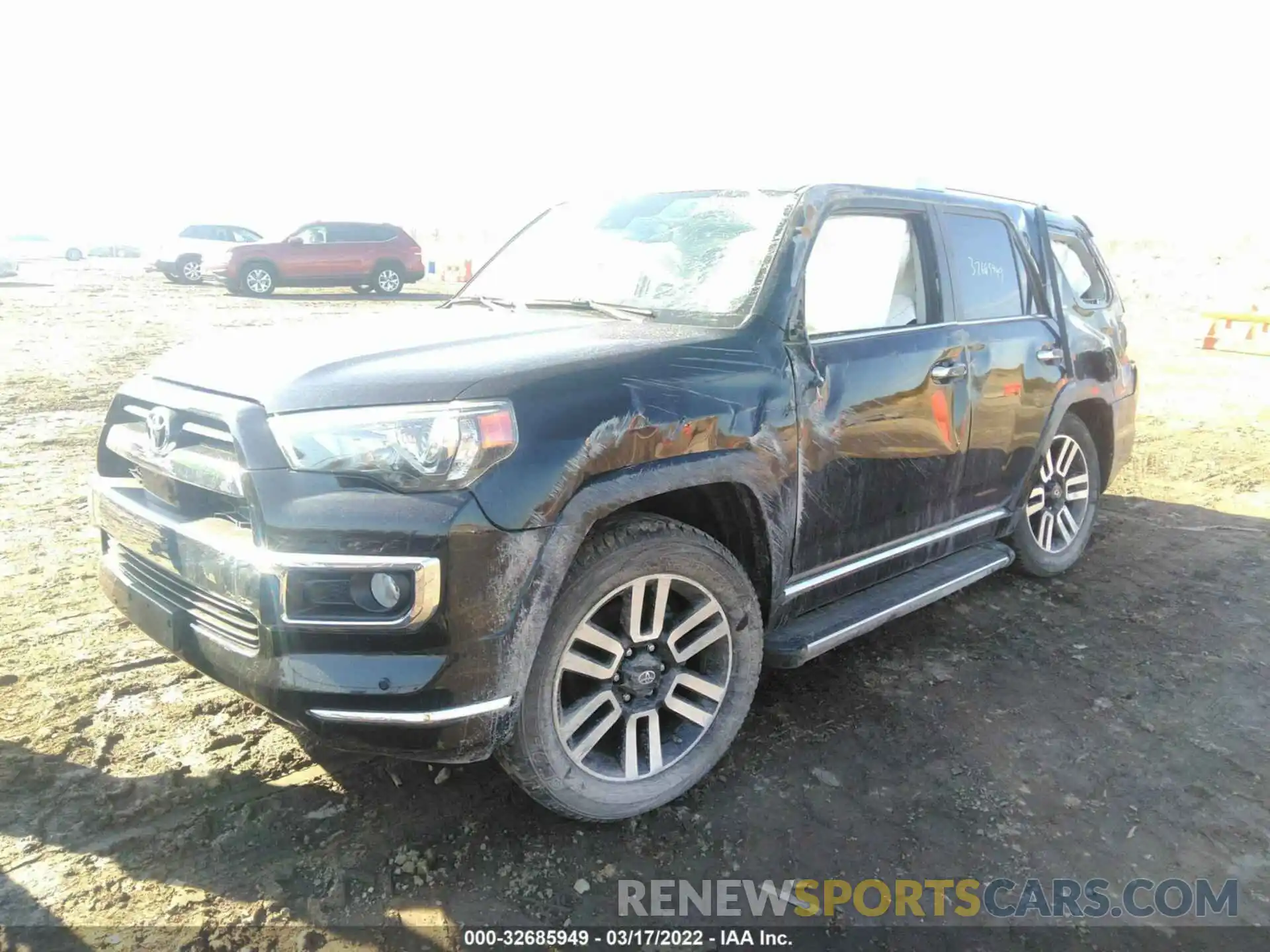 2 Фотография поврежденного автомобиля JTEBU5JR6L5753297 TOYOTA 4RUNNER 2020