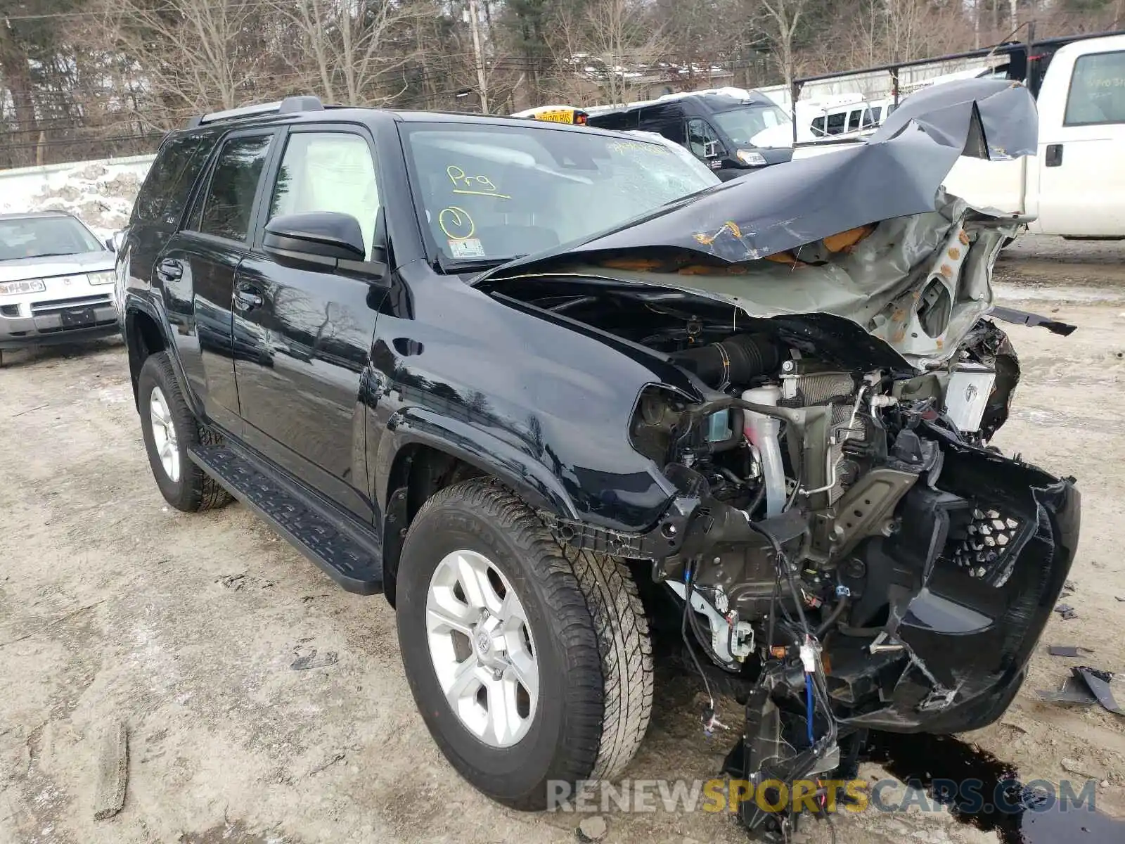 1 Photograph of a damaged car JTEBU5JR6L5769161 TOYOTA 4RUNNER 2020