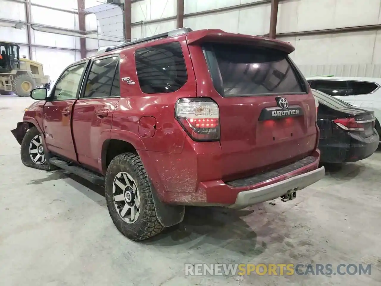 3 Photograph of a damaged car JTEBU5JR6L5770021 TOYOTA 4RUNNER 2020