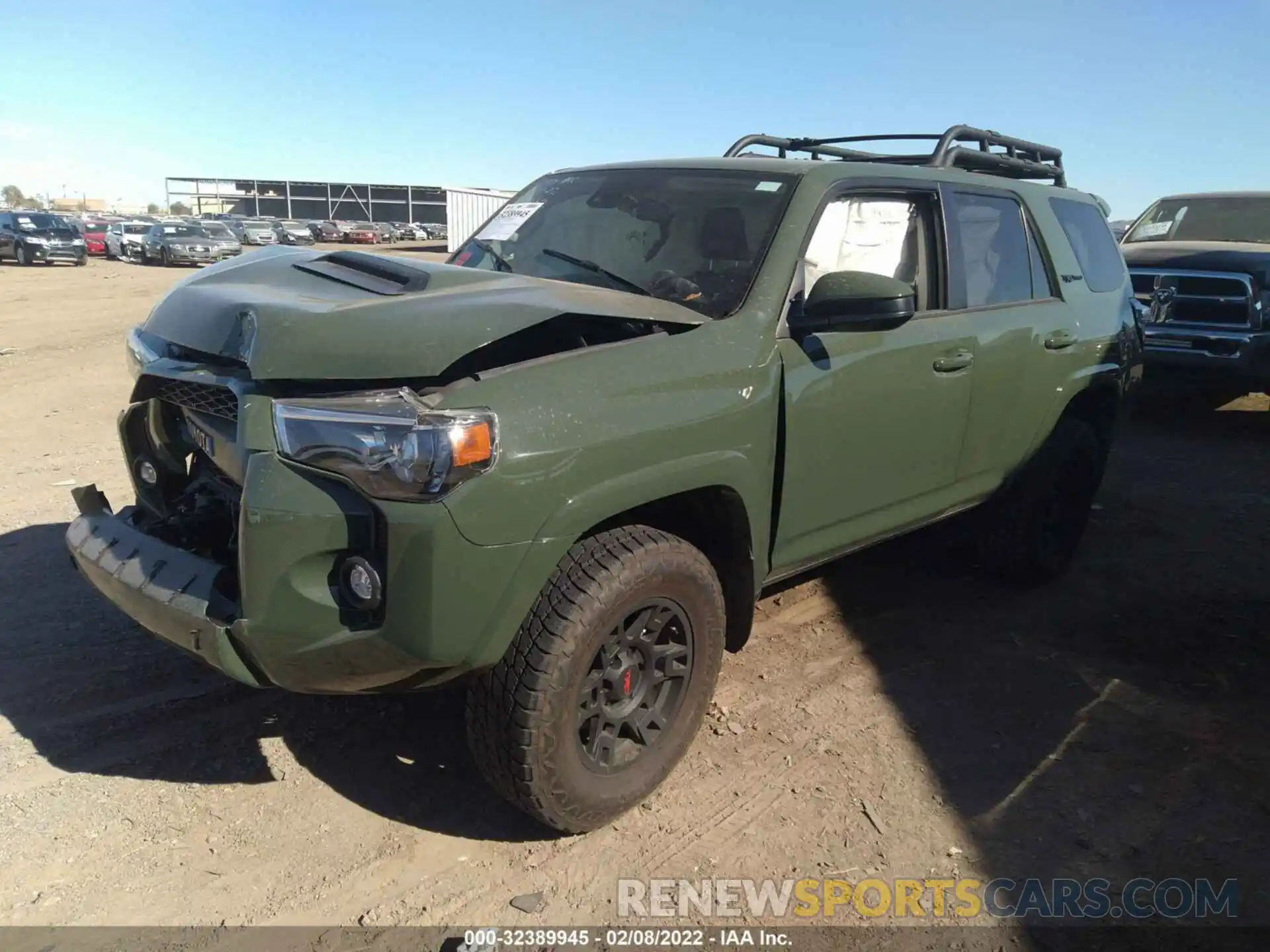 2 Фотография поврежденного автомобиля JTEBU5JR6L5771332 TOYOTA 4RUNNER 2020