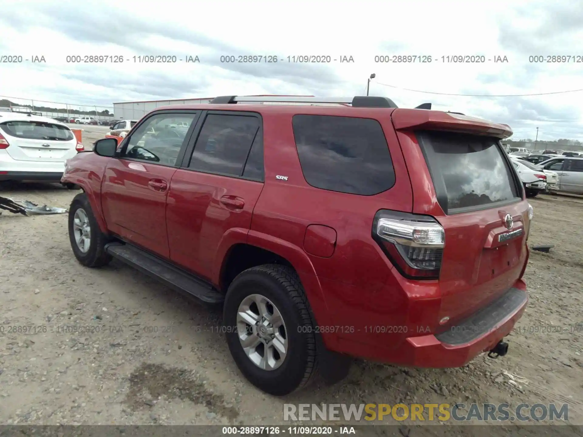 3 Photograph of a damaged car JTEBU5JR6L5775753 TOYOTA 4RUNNER 2020