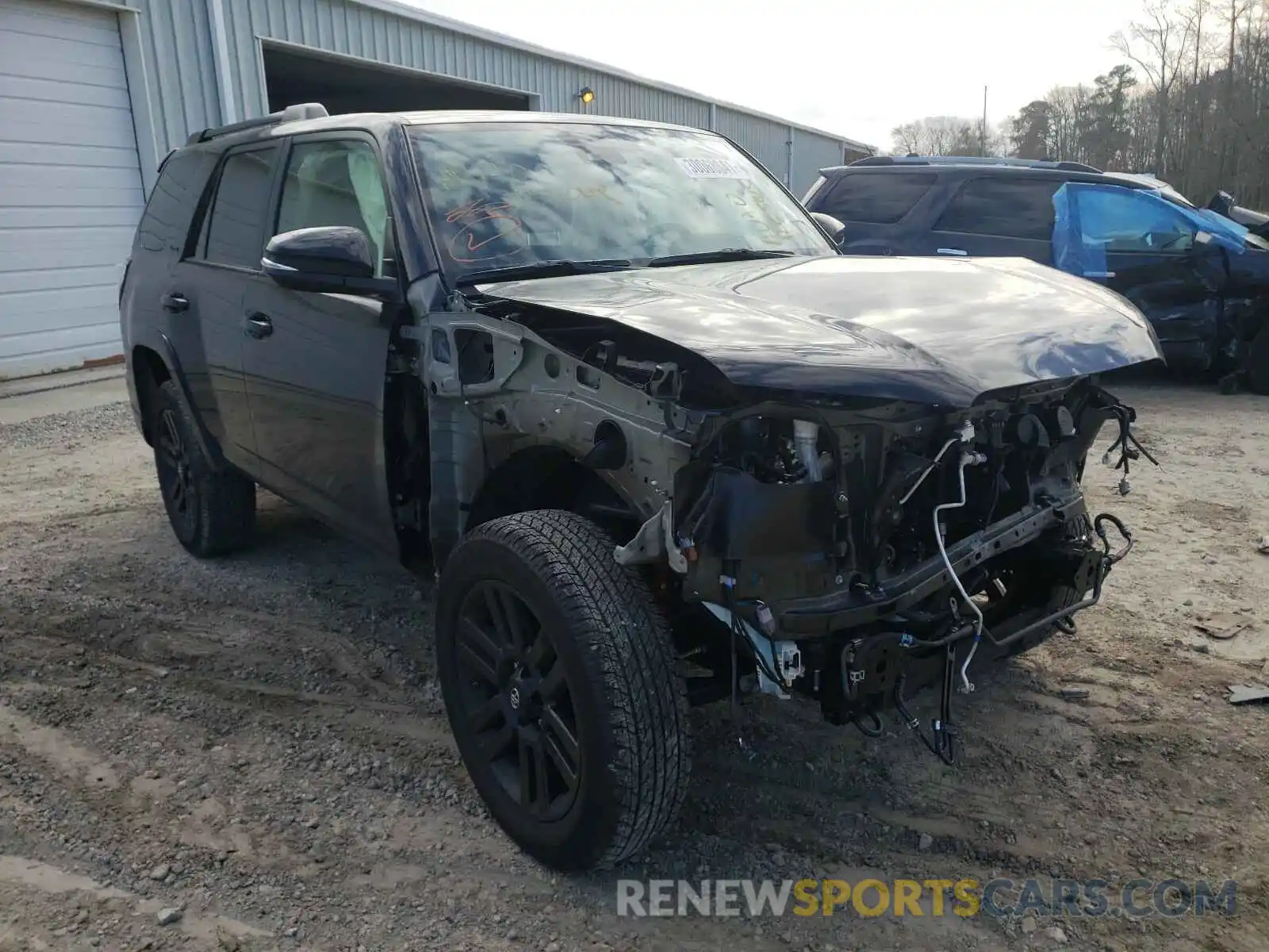 1 Photograph of a damaged car JTEBU5JR6L5788339 TOYOTA 4RUNNER 2020