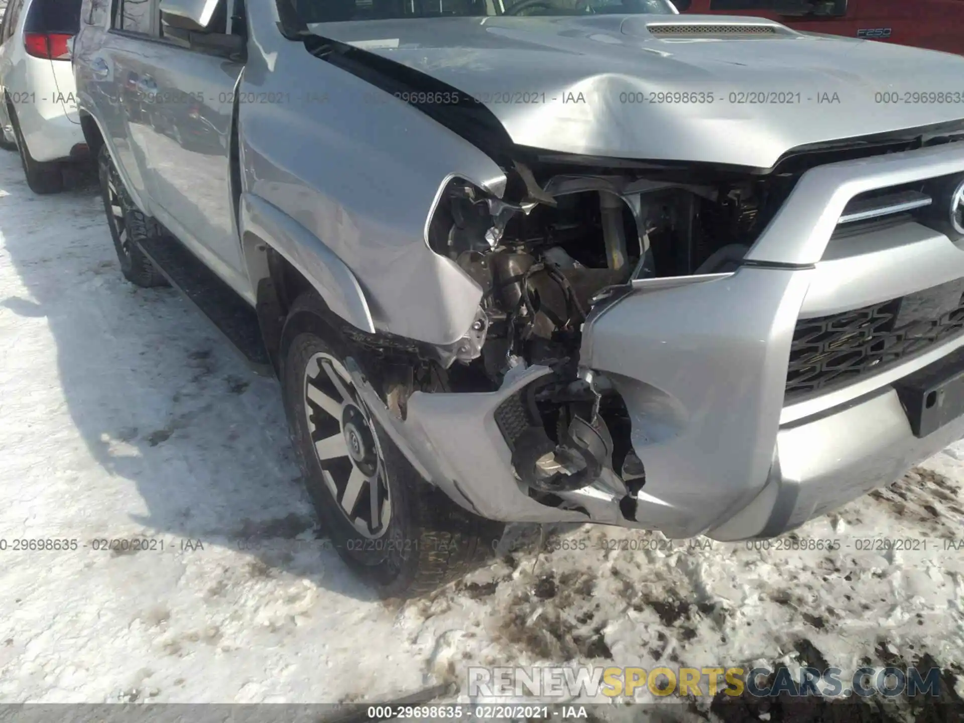 6 Фотография поврежденного автомобиля JTEBU5JR6L5788874 TOYOTA 4RUNNER 2020