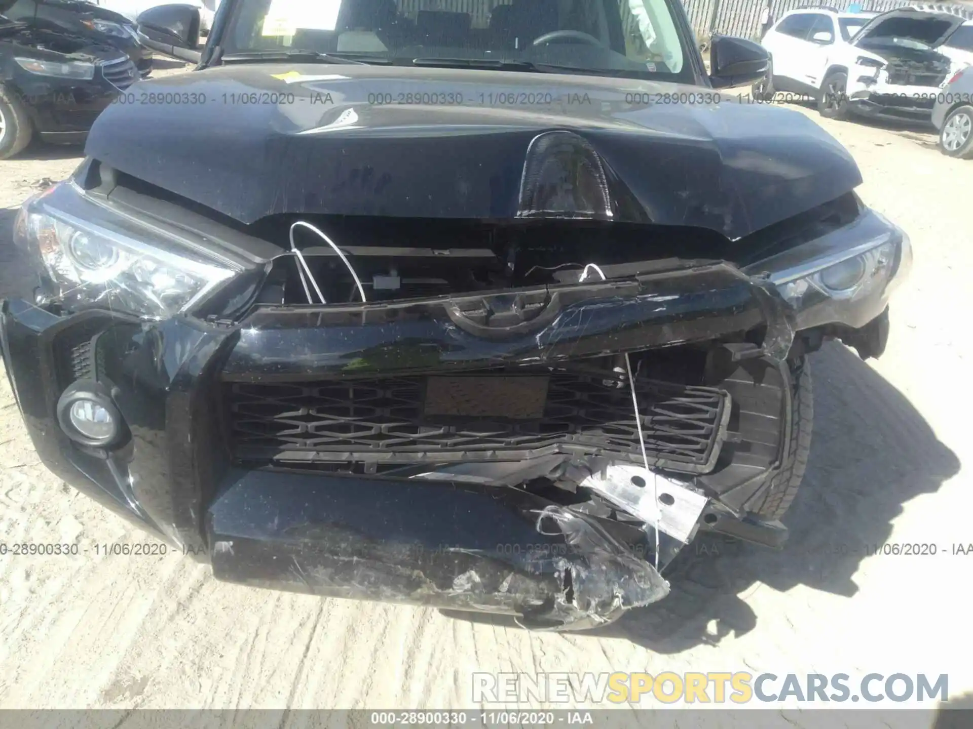 6 Photograph of a damaged car JTEBU5JR6L5793413 TOYOTA 4RUNNER 2020