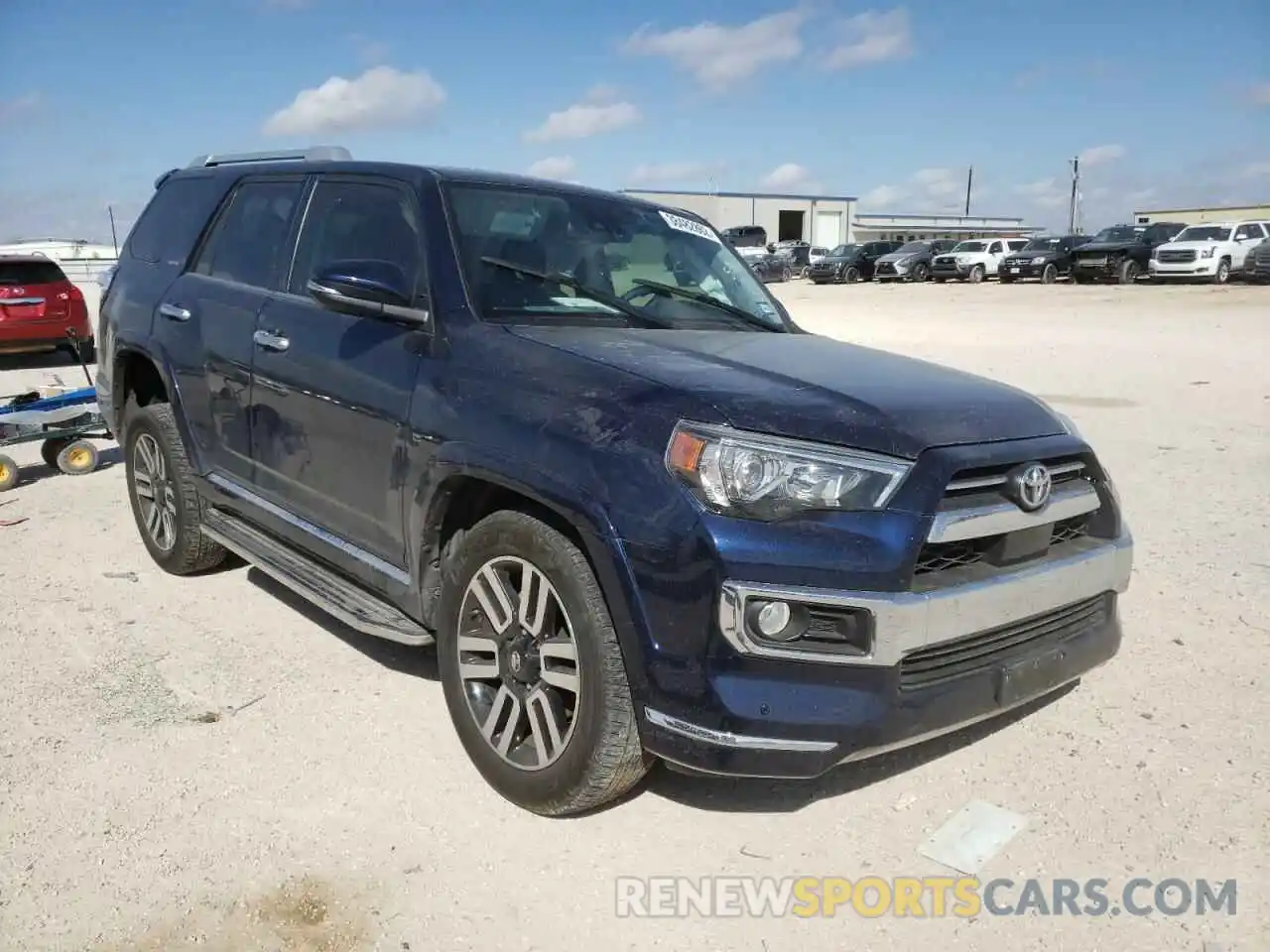 1 Photograph of a damaged car JTEBU5JR6L5798286 TOYOTA 4RUNNER 2020