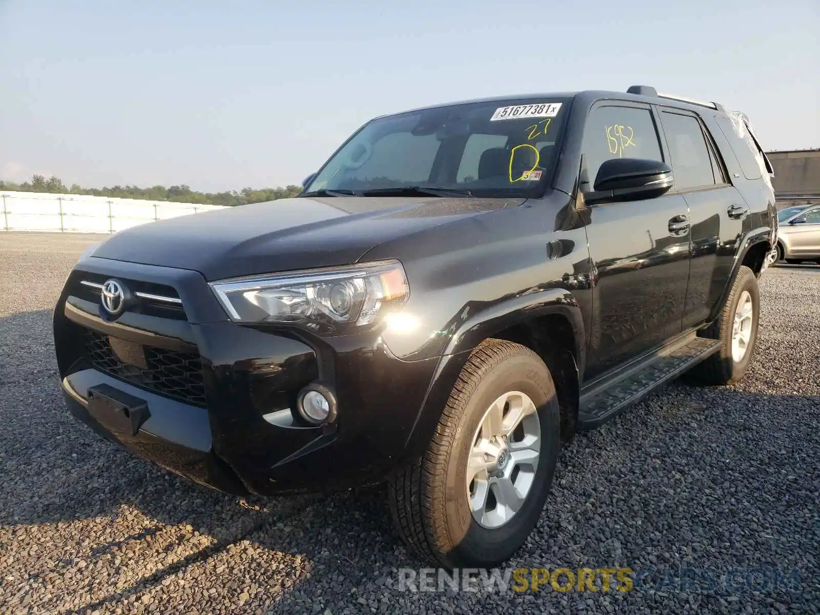 2 Photograph of a damaged car JTEBU5JR6L5809528 TOYOTA 4RUNNER 2020