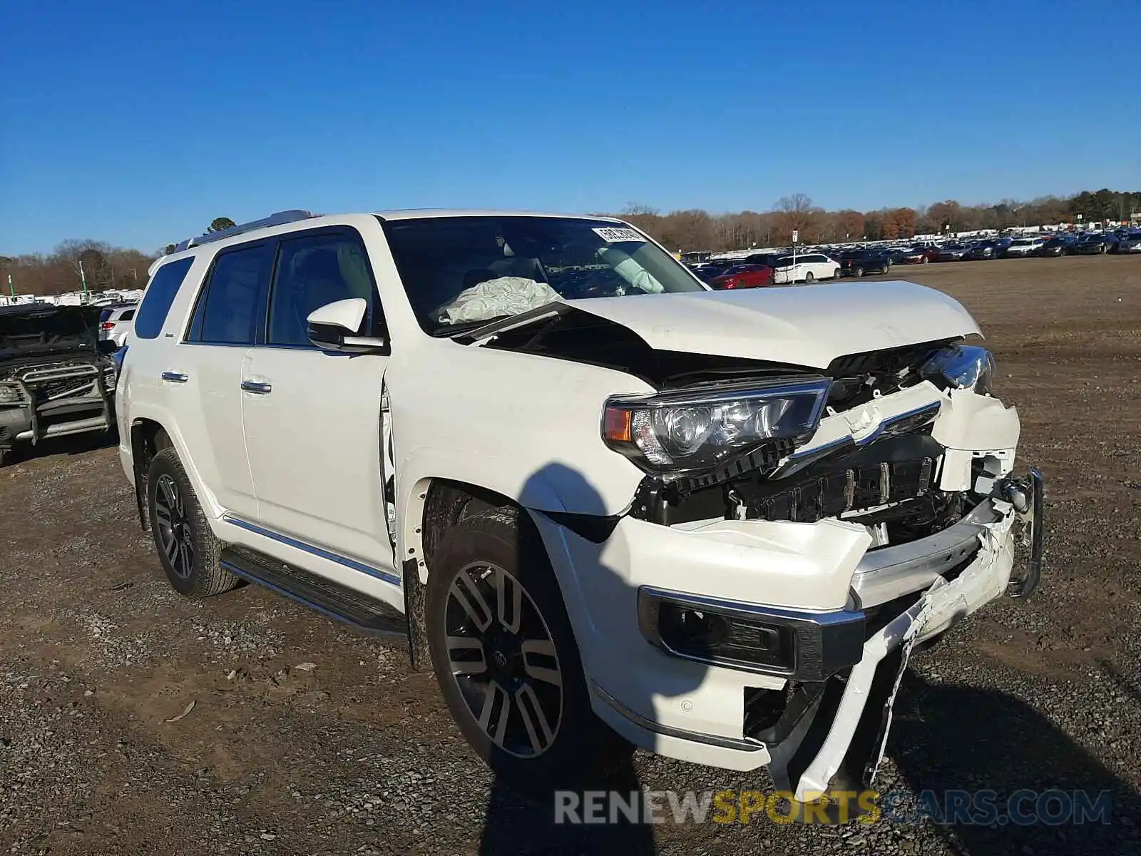 1 Photograph of a damaged car JTEBU5JR6L5822876 TOYOTA 4RUNNER 2020