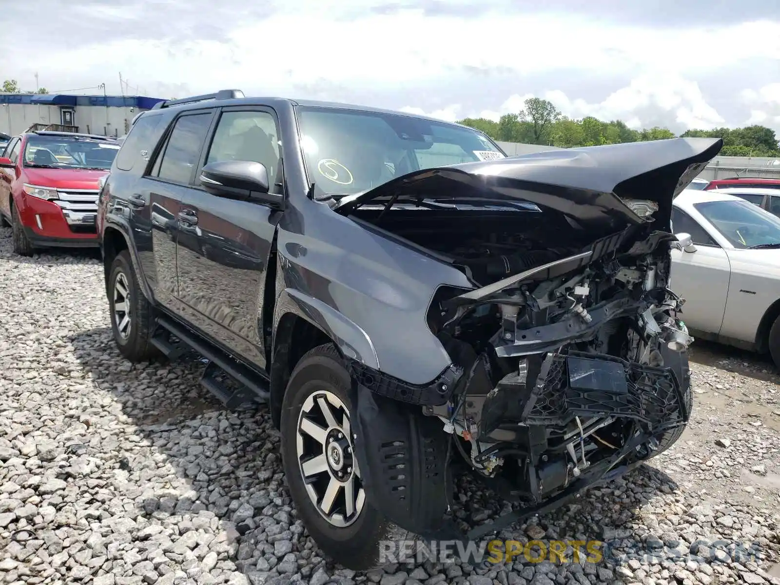 1 Photograph of a damaged car JTEBU5JR6L5826491 TOYOTA 4RUNNER 2020