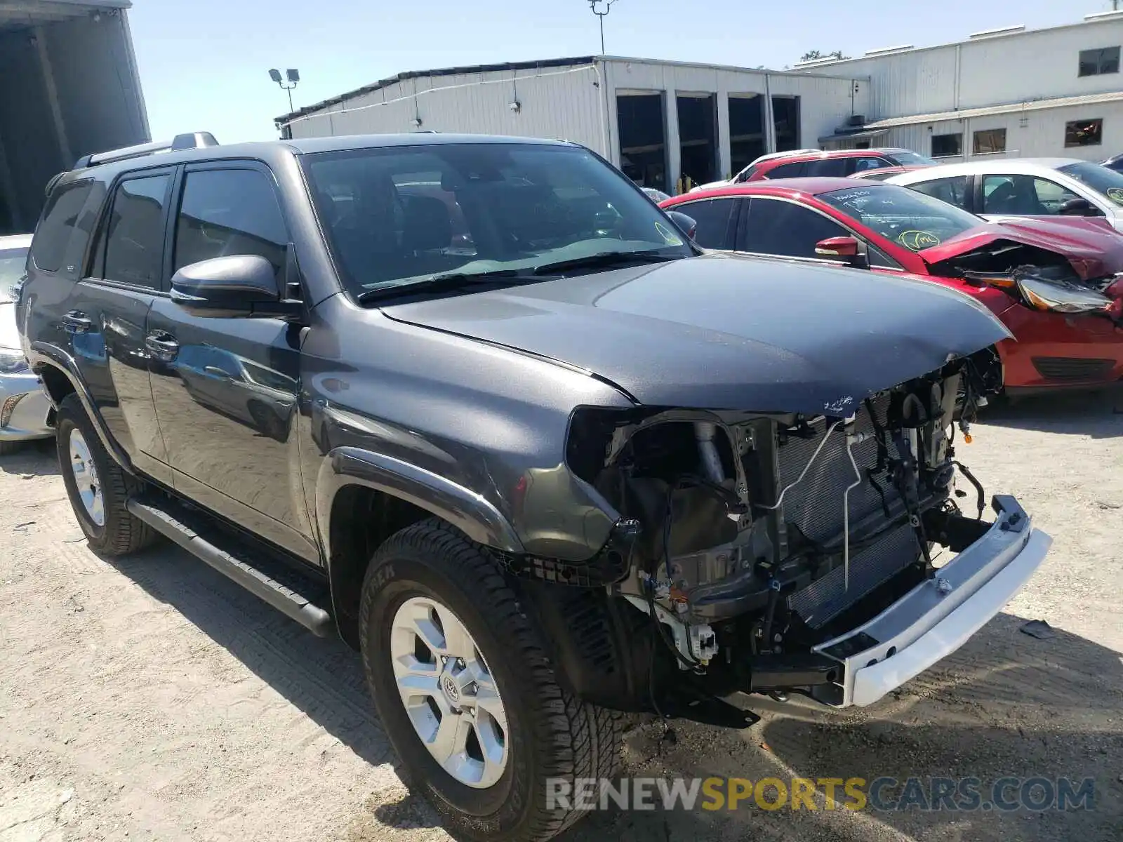 1 Photograph of a damaged car JTEBU5JR6L5827267 TOYOTA 4RUNNER 2020