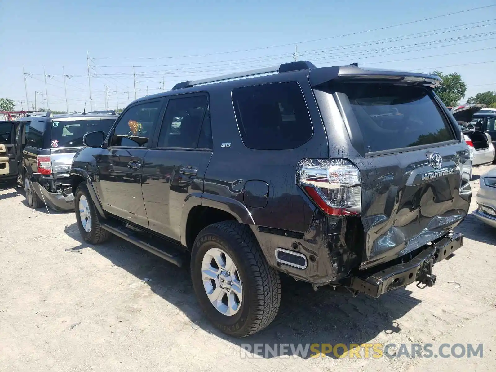 3 Photograph of a damaged car JTEBU5JR6L5827267 TOYOTA 4RUNNER 2020